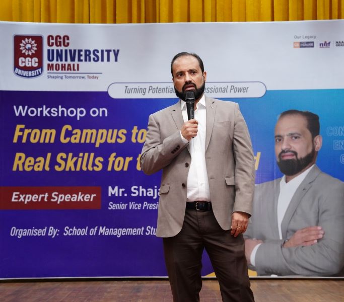 CGC University Hosts Insightful Masterclass on “From Campus to Corporate: Real Skills for the Real World”
